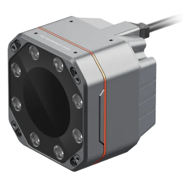 Hikrobot MV-CT200R-5GC01-MAX-16L-WBC 20 MP GigE area scan camera, Gen 3, Color, MAX, 16 mm liquid lens, White basic light, Standard cover