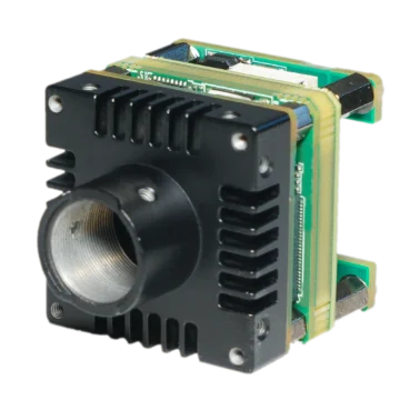 Hikrobot MV-CB016-10GM-S-W(POE) 1.6 MP GigE board-level camera, IMX296, Mono, M12 front cover, WTB GigE port, POE