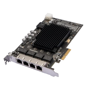Hikrobot MV-GE1104P 4-port GigE frame grabber, PoE