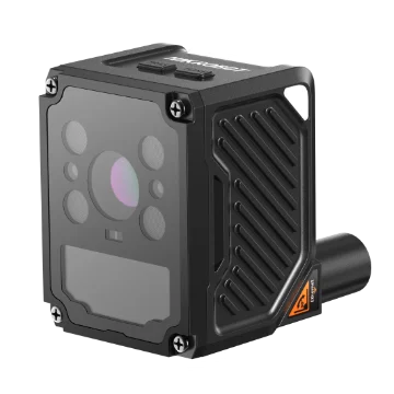 Hikrobot MV-IDCR012X-12MRH Distribution model, 6 MP resolution, 12 mm focal length, Autofocus, Red light, Semi-polarized industrial code reader