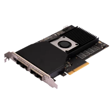 Hikrobot MV-GS1104F-DF XoF frame grabber, 4 ports, SFP+ slot, 40G total bandwidth supported, DataForwarding function