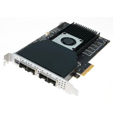 Hikrobot MV-GS1004F-DF V3.0 XoF frame grabber V3.0, 4 ports, SFP+ slot, DataForwarding function