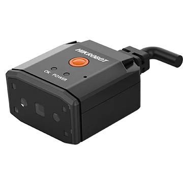 Hikrobot MV-IDB005EXI-05WPU Fully isolated version, 1.3 MP resolution, 5 mm focal length, 120 mm focus distance, White light, Polarized, USB industrial code reader