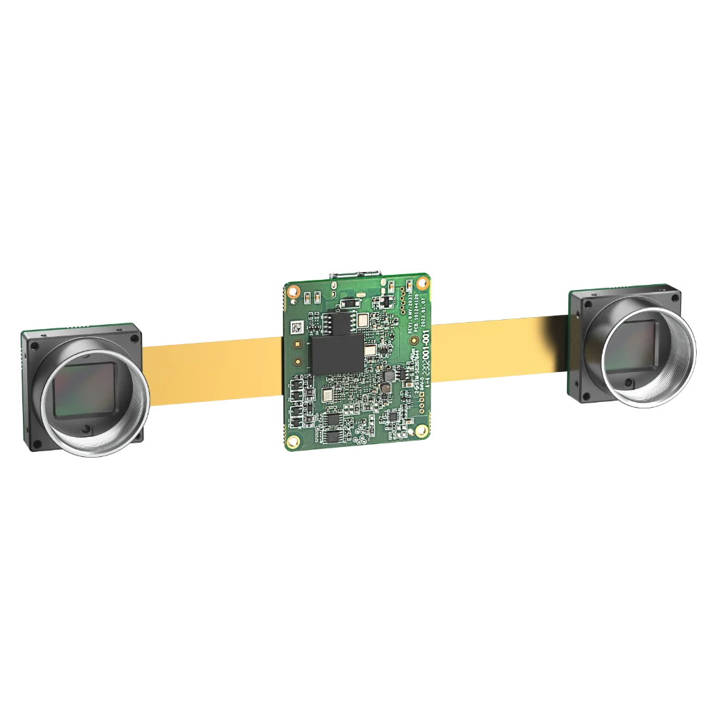 Hikrobot MV-CB013-A0UMM-C 1.3 MP USB 3.0 Platinenkamera, Binokular (stereoskopisch), Monochrom, Type-C-Anschluss