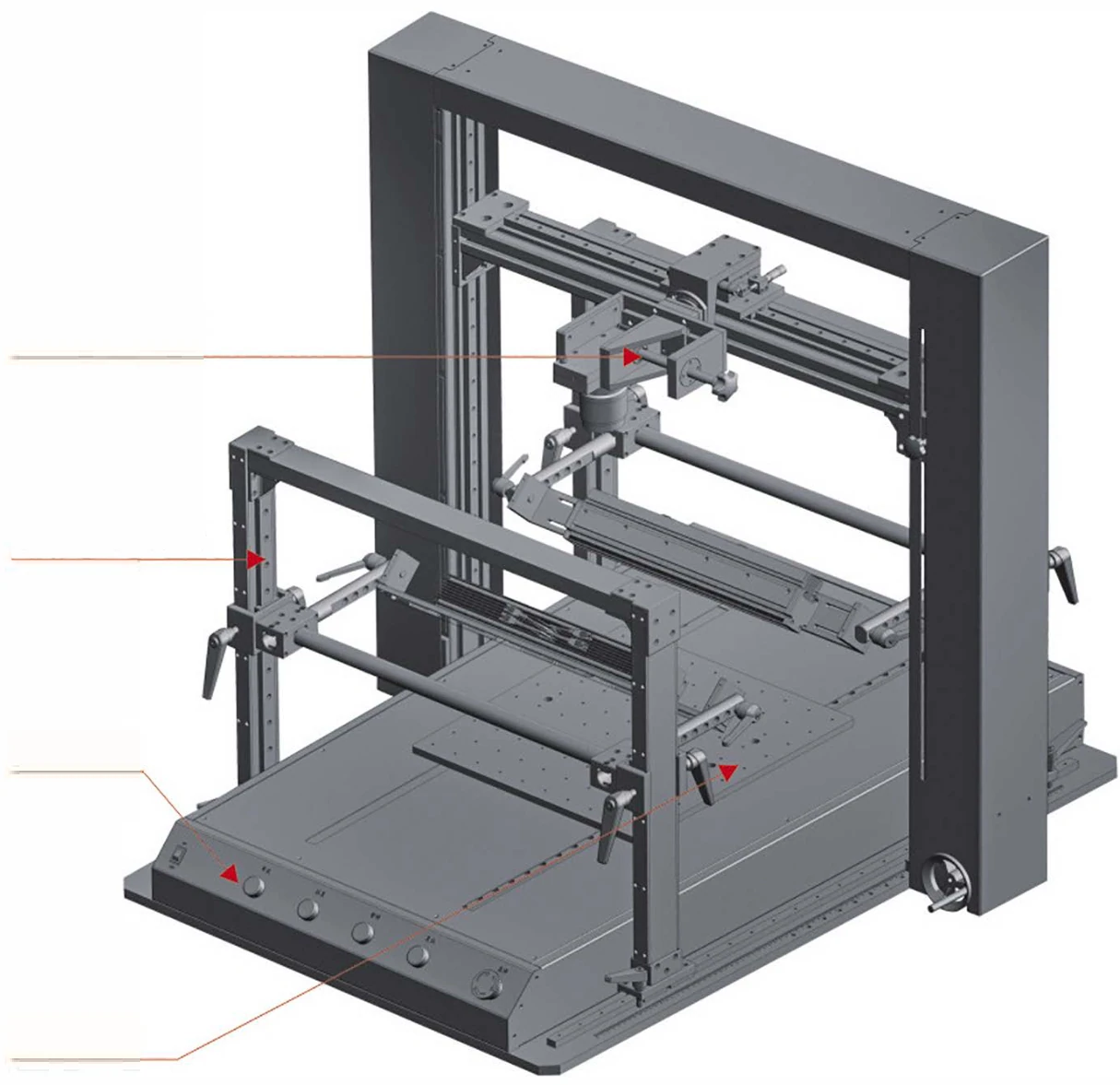 Multifunctioneel line-scan testplatform