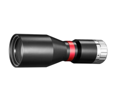 바이-텔레센트릭 렌즈, 0.509x, 작동 거리 111 mm, 1.1", C-mount (LS-VCM111B-36-AL)