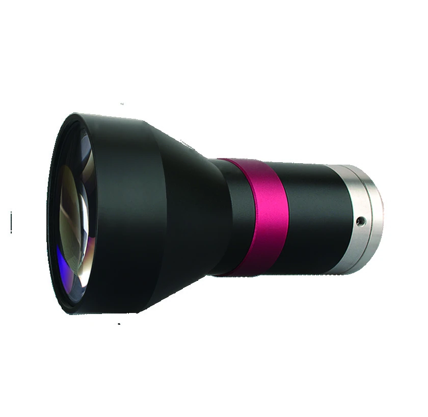 Obiettivo bi-telecentrico per telecamere 1/1.8", 0.188x, distanza di lavoro 128 mm, C-mount (LS-VCM118-48)