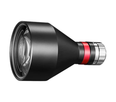 Bi-telezentrisches Objektiv für 1/1.8"-Kameras, Variante B, 0.1x, WD 208 mm, C-mount (LS-VCM118B-90-AL)