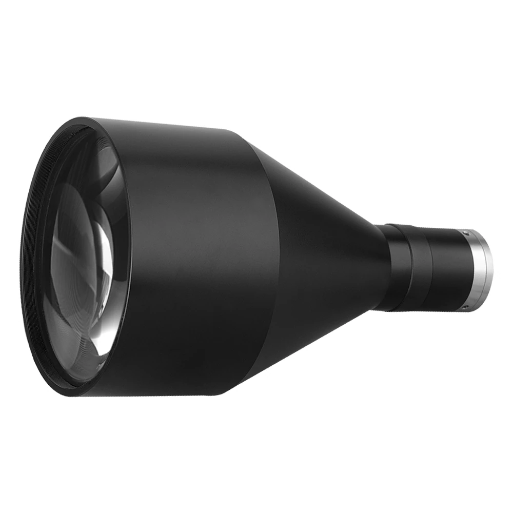 Obiettivo bi-telecentrico per 1/2.5" telecamere, variante B, 0.1x, distanza di lavoro 178 mm, C-mount (LS-VCM125B-72-AL)
