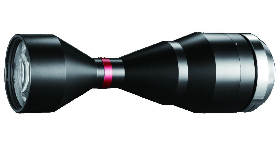 Obiettivo bi-telecentrico per telecamere 59mm, 1x, distanza di lavoro 85 mm, M72-mount (LS-VCM16K-59-AL)